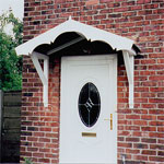 PVCu  Deluxe  Door Canopy