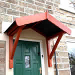 Hardwood Standard Door Canopy