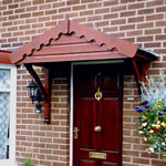 Hardwood Supreme Door Canopy