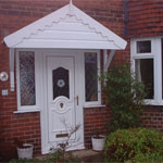 PVCu  Supreme Door Canopy